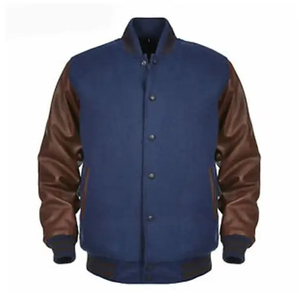 Sleeve College Crop Logo Printing Winter <b>Jackets</b> <b>Men</b> <b>Baseball</b> Letterman Customs Crop Top Varsity <b>Jacket</b> 2025 - Product Image 6