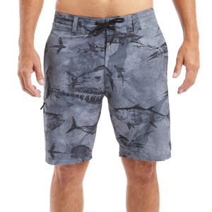 Nueva llegada pantalones cortos de pesca de alta calidad para hombres temporada de verano Casual poliéster en blanco para impresión por sublimación UPF 50 - Product Image 2