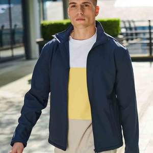 Chaqueta Softshell de Poliéster para Hombre de Alta Calidad, Tejido Ligero, Diseño Personalizado para Exteriores, Casual de Invierno, con Letras Grandes - ¡Venta Caliente! - Product Image 2