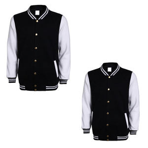 Nouvelle arrivée bonne qualité 2025 nouveaux hommes veste universitaire haute qualité Logo personnalisé grande taille différente et couleur Bomber veste - Product Image 6