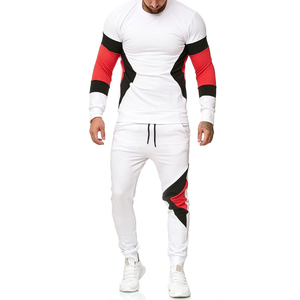 Últimos chándales informales ajustados de diseño personalizado para hombre/chándales de diseño de logotipo personalizado para hombre para ropa de moda - Product Image 1