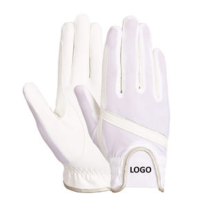Guantes profesionales antideslizantes transpirables para montar a caballo de cuero genuino para el invierno disponibles a precio mayorista - Product Image 4