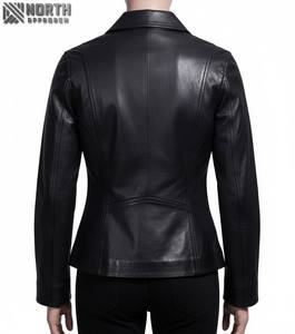 แจ็กเก็ตหนังแท้แจ็กเก็ตหนังแท้แฟชั่นดีไซน์ใหม่ - Product Image 2