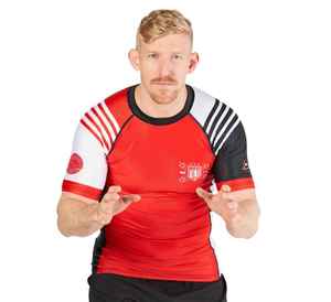 Chemise de compression respirante en spandex à manches longues Rashguard unisexe à logo personnalisable pour MMA BJJ hommes et enfants - Product Image 1