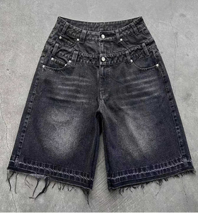 Pantalones Cortos Casuales de Verano para Hombre de Alta Calidad, Diseño de Doble Cintura, Estilo Desgastado por el Sol, Transpirables, Fabricante - Product Image 4