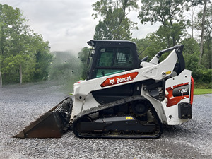 Cargadora de orugas Bobbcat T66 Minicargador usado Motor diésel Skid Steer superventas Envío rápido - Product Image 2