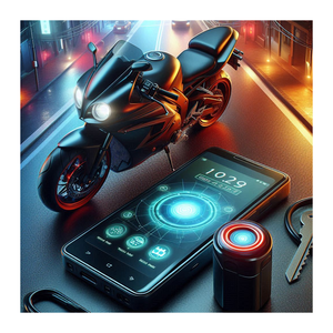 Ai GPS Tracker สำหรับป้องกันจักรยานออฟโรด GPS ล็อคสำหรับการผจญภัยที่ปลอดภัยที่จอดรถจักรยาน Ai GPS ระยะทางไกลที่สุด - Product Image 3