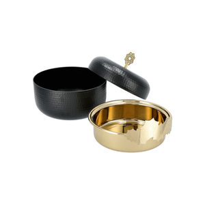 Nouveau pot de conception martelé de qualité supérieure à la main pots de dîner de mariage forme ronde soupe servant pot de chauffe-plats - Product Image 2