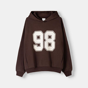 Sudadera con Capucha de Alta Calidad para Mujer, Estilo Y2K, Diseño Forrado, Logotipo Bordado en la Parte Delantera, Felpa de Poliéster y Algodón, Sudadera de Invierno - Product Image 6