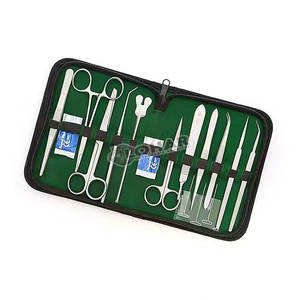 ชุดเครื่องมือผ่าตัดที่ได้รับการจัดอันดับสูงสุดชุดอุปกรณ์ทางการแพทย์เย็บแผลพร้อมแผ่นเย็บแผลที่ผิวหนัง - Product Image 2