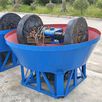 Broyeur à moulin à sec Btma pour le traitement de minerai d'or, équipement pour usine de traitement minière à petite échelle avec une récupération élevée