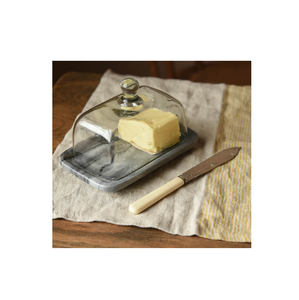 Boîte à beurre carrée en marbre réutilisable avec logo personnalisé boîte de vaisselle de service produit de qualité supérieure meilleur design - Product Image 6