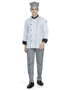 Uniforme de Chef Transpirable, Económico, con Logotipo Personalizado, Unisex, de Manga Corta, Verano, Poliéster Twill Fino, para Restaurante, Bar, Sushi, Hotel - Product Image 3