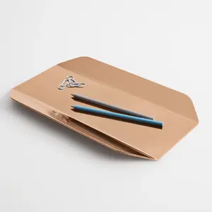 Plateau décoratif en métal pour intérieurs haut de gamme, plateau en métal texturé de luxe, design artisanal, grande capacité, grossiste ZAHID EXPORTS - Product Image 4