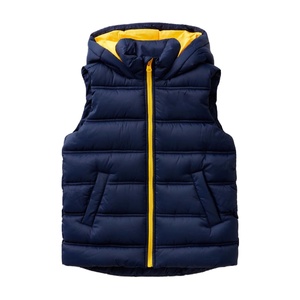 Custom Logo Men <b>Quilted</b> Puffer Vest Sleeveless Bubble Padding Warm Winter <b>Waistcoat</b> Manufacturer - Product Image 1