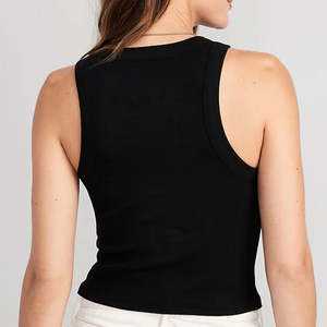 Dernier modèle de débardeur pour femmes, design unique et tendance pour adultes, motif uni, style décontracté, grande taille, débardeur de haute qualité - Product Image 5