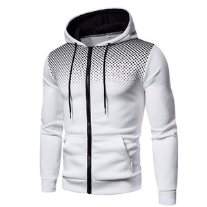 Alta calidad en stock Fábrica Venta caliente Hombres Sublimación Sudadera con capucha 100% Algodón Color sólido Sudadera con capucha Servicio OEM 2025 - Product Image 4