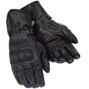 Gants de moto en cuir véritable pour hommes et femmes avec logo personnalisé Gants de sport de course de moto de la meilleure gamme - Product Image 5