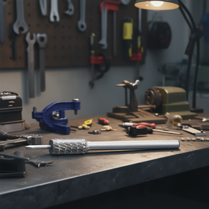 Fraise à métaux durs Hazet, forme cylindrique, pour coupes de précision - Product Image 3