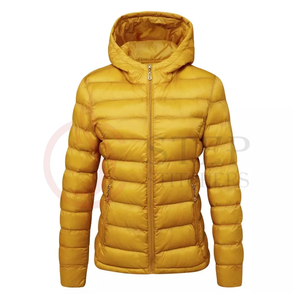Chaqueta acolchada con capucha para hombre, abrigo con plumas, diseño elegante personalizado, a la moda, acolchada, ligera, parka de verano - Product Image 5