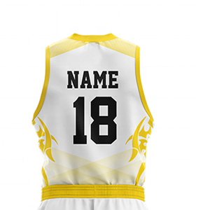 Uniforme de basket-ball unisexe sur mesure de haute qualité, imprimé sur mesure, léger, respirant, 100% polyester, vêtements de sport, prix avantageux - Product Image 6