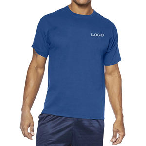 T-shirt pour homme à coupe ample et oversize, best-seller, personnalisable avec logo de marque, imprimé, couleur unie, grande taille, respirant, écologique - Product Image 2