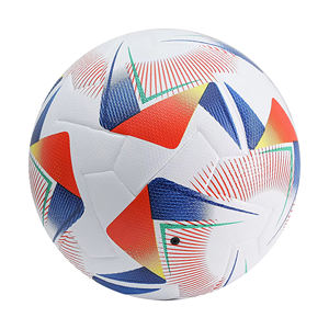 Ballon de football professionnel avec logo personnalisé, thermocollé et cousu à la machine, de haute qualité - Product Image 1