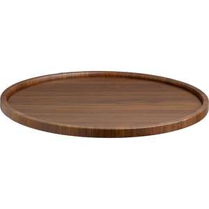 Bandeja para servir de madera de acacia saludable comida rápida Simple color natural de moda hecha a mano marrón oscuro de Indian Crafter SCI - Product Image 4