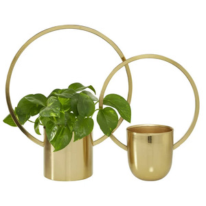 Great Quality In Reasonable Price Best Quality Durable Metal Planters Set Of 2 With Customized Color And Size <b>For</b> Home Hotels - Product Image 1