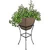 Maceta Cuadrada con Soporte de Metal - Product Image 2