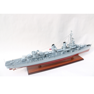 Maqueta de Barco de Guerra de Madera USS Fletcher, Regalo Novedoso para Decoración y Exhibición - Product Image 3