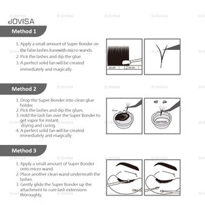กาวกันน้ําความชื้นต่ํากาวขนตาแบบกําหนดเอง - Product Image 5