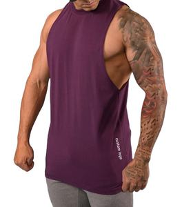 Vente en gros de débardeur de gym personnalisé débardeur en coton entraînement course à pied basket-ball fabricant de débardeurs pour hommes - Product Image 6