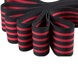 GAF-rodilleras ajustables para levantamiento de pesas, soporte para rodilla, Unisex, OEM, entrenamiento de gimnasio personalizado, envoltura elástica ajustable - Product Image 1