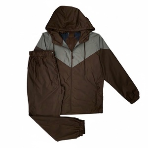 New Custom High Quality Vintage Hooded Breathable Activewear Tracksuit for Men - Product Image 6