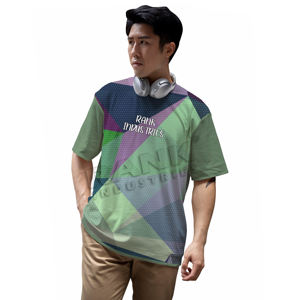 Camiseta informal básica para hombre, camiseta de manga corta cómoda de tela de algodón de Color sólido con cuello redondo para hombre - Product Image 2