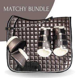 Juego de Almohadillas para Silla de Montar Personalizables ARMANDIOUS, Forro de Tela Cómodo para el Cuidado Equino y Suministros de Equitación - Product Image 5