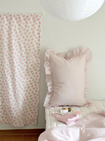 Rideau de séparation de pièce KR sur mesure, motif fraise, en coton, pour maison, hôtel, couverture de fenêtre, traitement d'intérieur 83x130cm