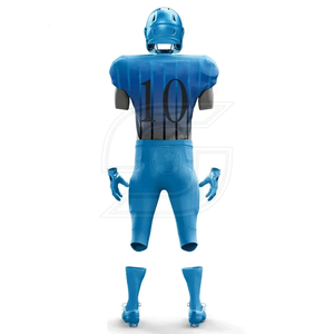 Uniforme de Football américain personnalisé 100% Polyester, nouvelle conception de haute qualité, ensemble maillot et pantalon - Product Image 6