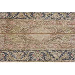 Alfombra turca vintage de 2.1x12.2 pies, alfombra tipo pasillo, alfombra con diseño de plantas y árboles marrones - Product Image 4