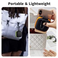 Étui de transport pour écouteurs EVA avec mousqueton, organiseur de rangement portable pour casque et petits accessoires