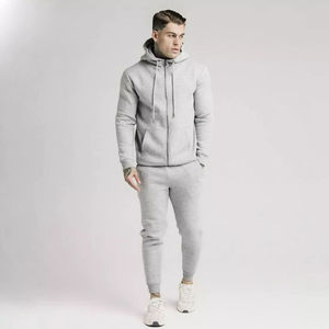 ชุดวอร์ม2ชิ้นสำหรับผู้ชายชุดวอร์มมีฮู้ดและซิปแถบดีไซน์แฟชั่นล่าสุด - Product Image 4