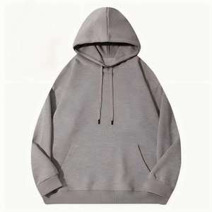 Venta al por mayor personalizado peso pesado francés Terry gota hombro 100% algodón polar pulóver de gran tamaño polar pulóver con capucha para hombres - Product Image 3