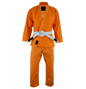 Alta calidad personalizado Jiu Jitsu Kimono BJJ Gi logotipo frontal deporte lucha práctica uniforme - Product Image 6