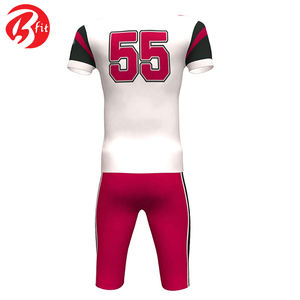 Best Selling Men's American Football Jersey Custom Designed Breathable Sportswear with Short Sleeves <b>Top</b> Pick for Outdoors - Product Image 4