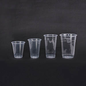 Gobelets en plastique PP de haute qualité Qualitec série PP-Y-S, 100 % recyclables, jetables, tailles 12 oz et 33 oz, pour boissons à emporter - Product Image 3
