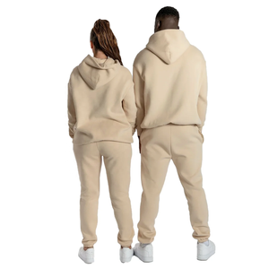 2024ชุดวอร์มแขนยาวลำลองของผู้ชายชุดวอร์มฤดูหนาวพร้อมแจ็กเก็ตและกางเกงชุด2ชิ้น - Product Image 3