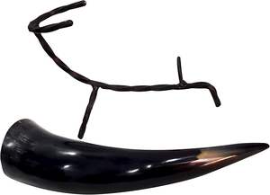 Cuerno de vaca Medieval vikingo Natural 100% cuerno para beber hecho a mano pulido más exigente accesorio creativo para beber cerveza - Product Image 3