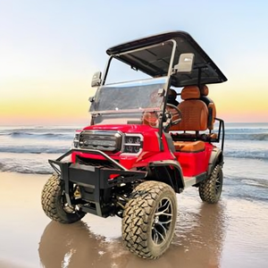 รถกอล์ฟไฟฟ้ายกแบตเตอรี่รถกอล์ฟแบบบั๊กกี้อัจฉริยะชาร์จได้สูงหรูหรา - Product Image 1