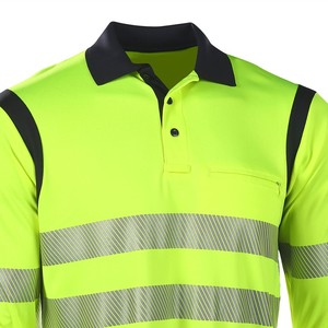 Chemise de sécurité pour hommes, vente chaude, vêtements décontractés, nouveau design, tailles adultes, respirante, prix de gros, logo/couleurs personnalisés, chemise de sécurité pour hommes - Product Image 2